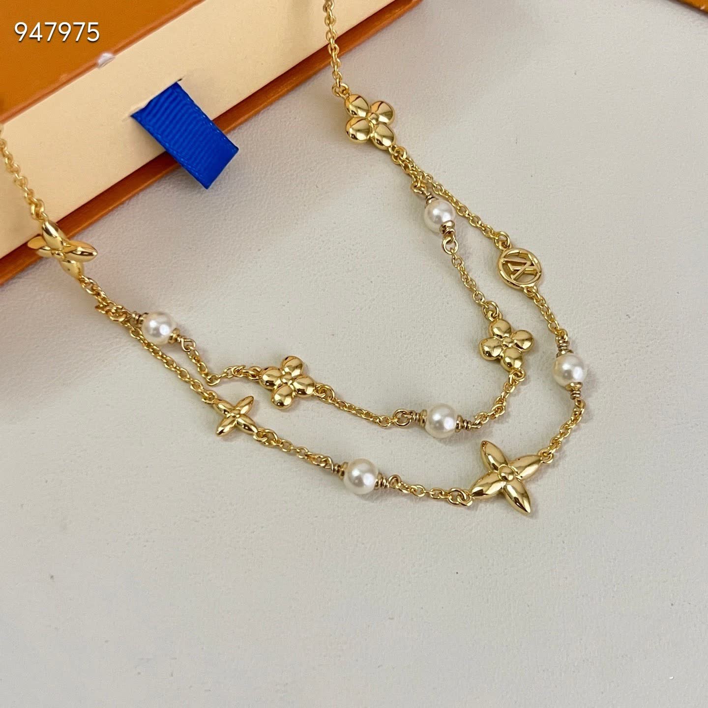 Louis Vuitton Pearl Constellations Necklace